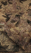 Khaddar 3pc article embroidered printed pinktogocjog