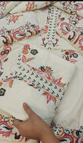 DHANK ETHNIC 2PC EMBROIDERY white0176399