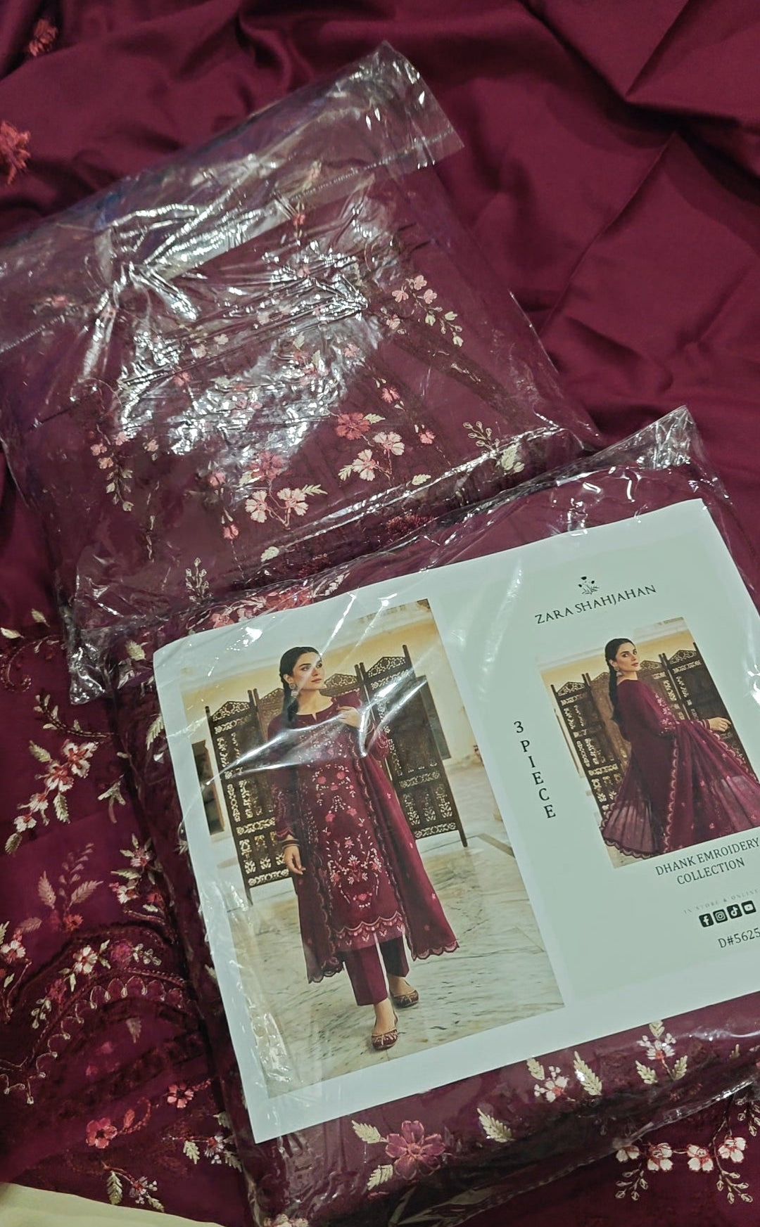 ZARA SHAHJAHAN EMBERODRY 3PC ARTICLE MEHo08810