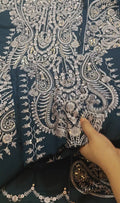 ZARA SHAHJAHAN BLUE EMBERODRY DHANK ARTICLE BLUE91026638