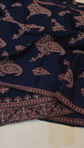 Breeze Embroidered Dhanak 3 Piece Unstitched Suit