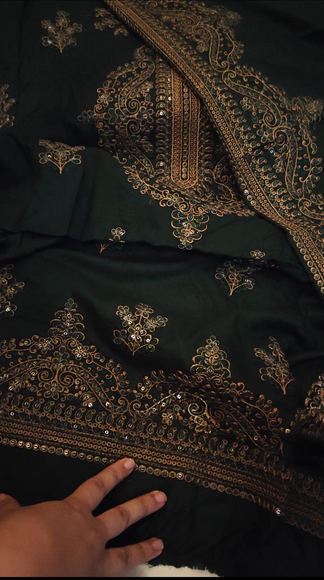 ASIM JOHFA EMBROIDERED DRESS 2 PIECE