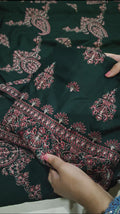 Breeze Embroidered Dhanak 3 Piece Unstitched Suit
