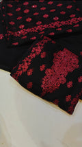 CHIFFON EMBROIDERD 2 PIECE ARTICLE