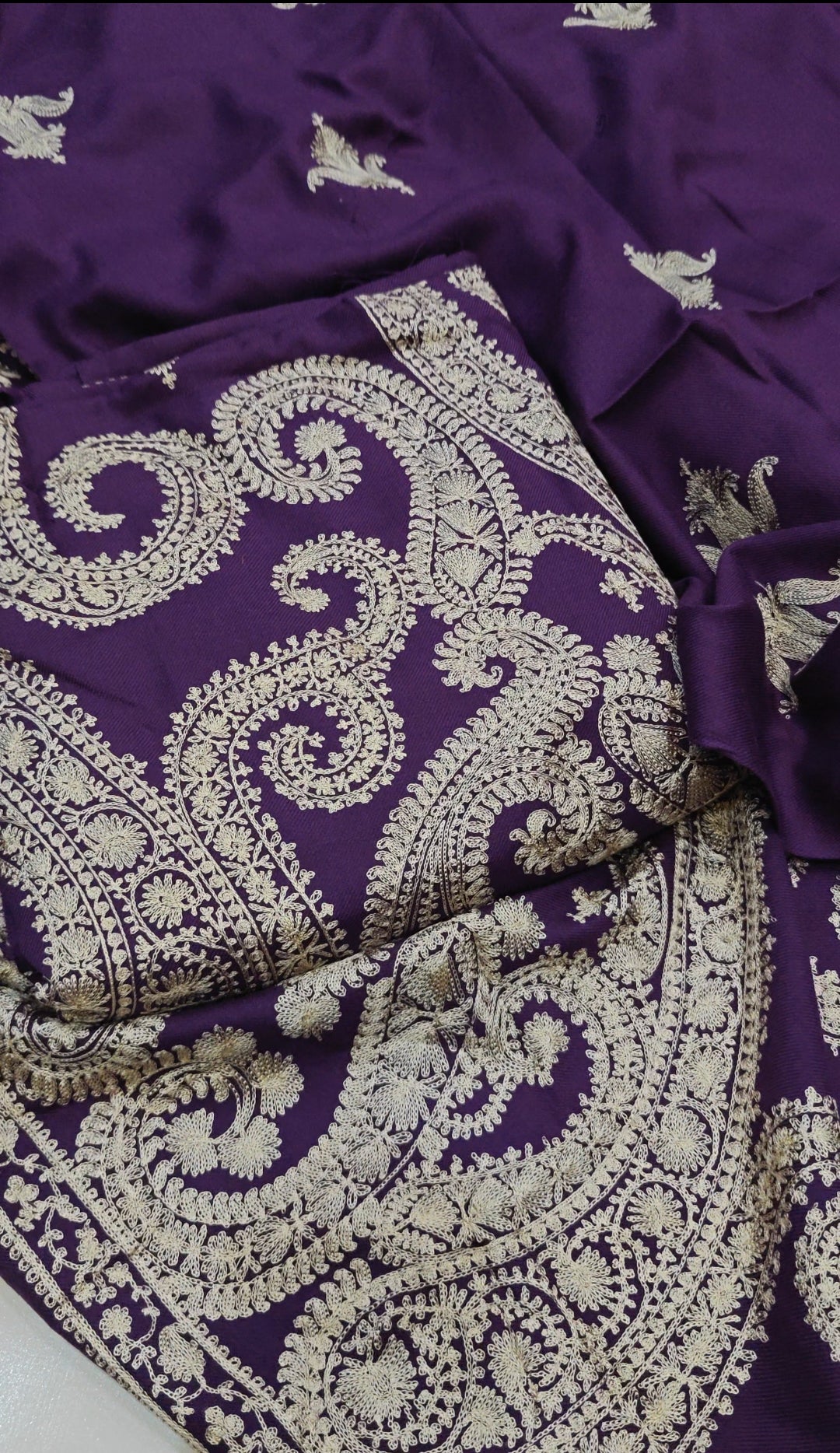 BREEZE THREAD WORK 3 PIECE DRESS