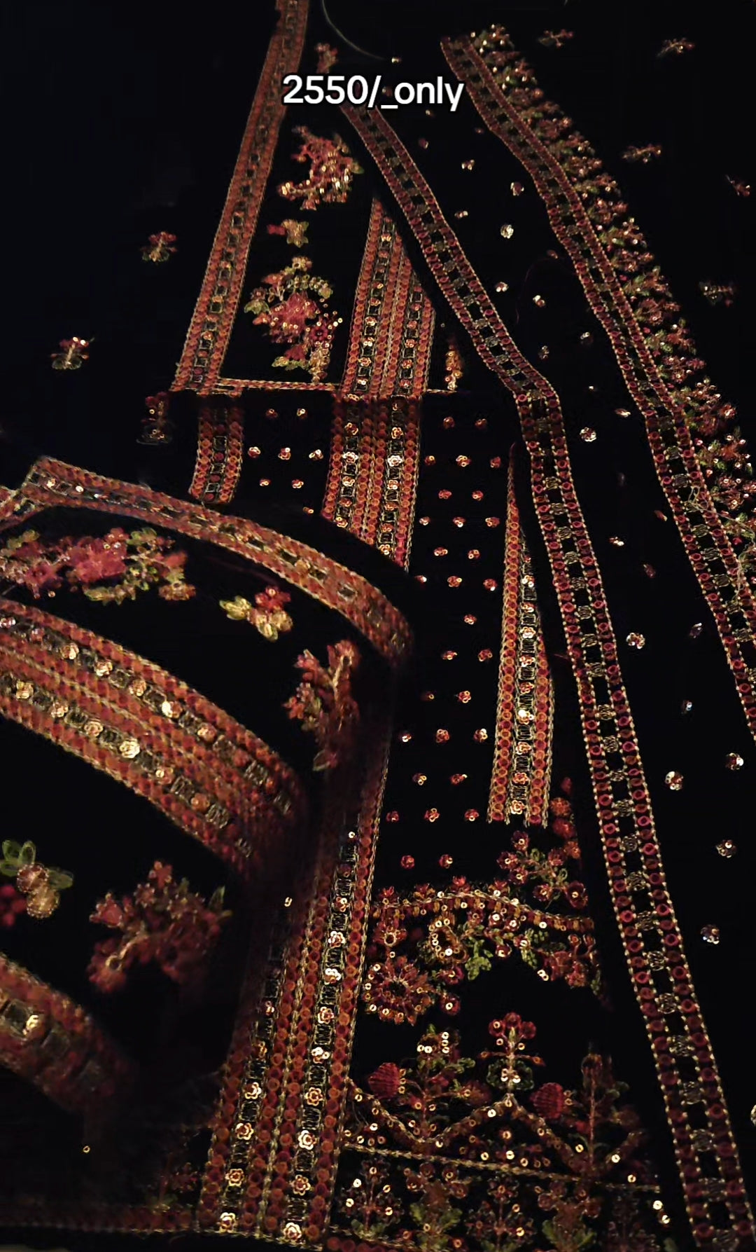 VELVET EMBROIDERED SHIRT Q1Z9