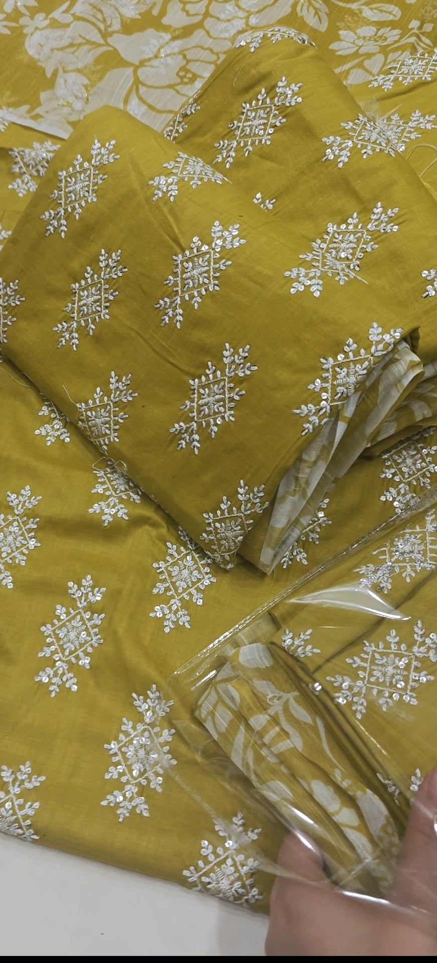 DHANI CROSSSTICH ARTICLE LAWN 3PC DHA643209NI