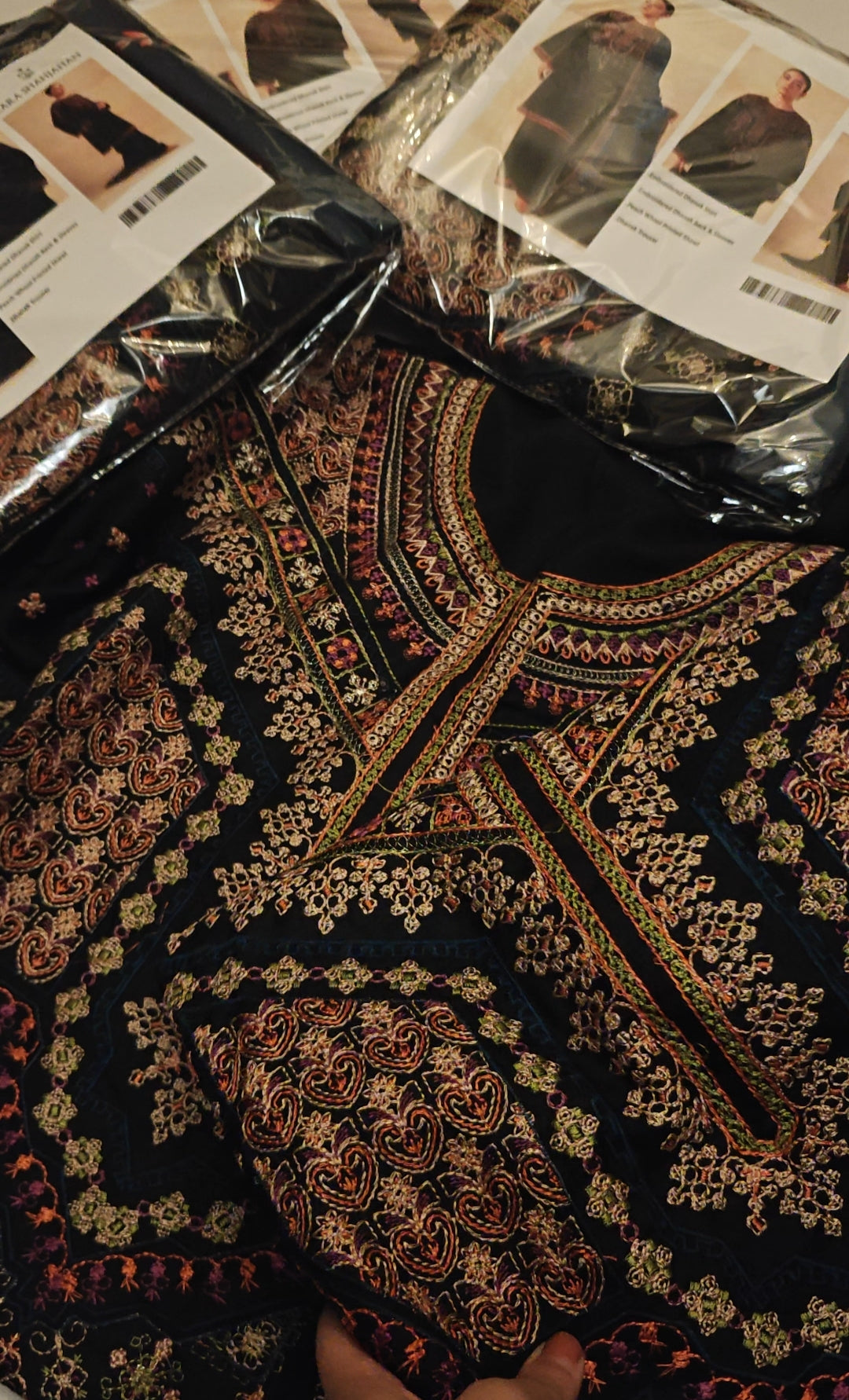 Zara Shahjahan 3 piece Marina Dress E5ZT