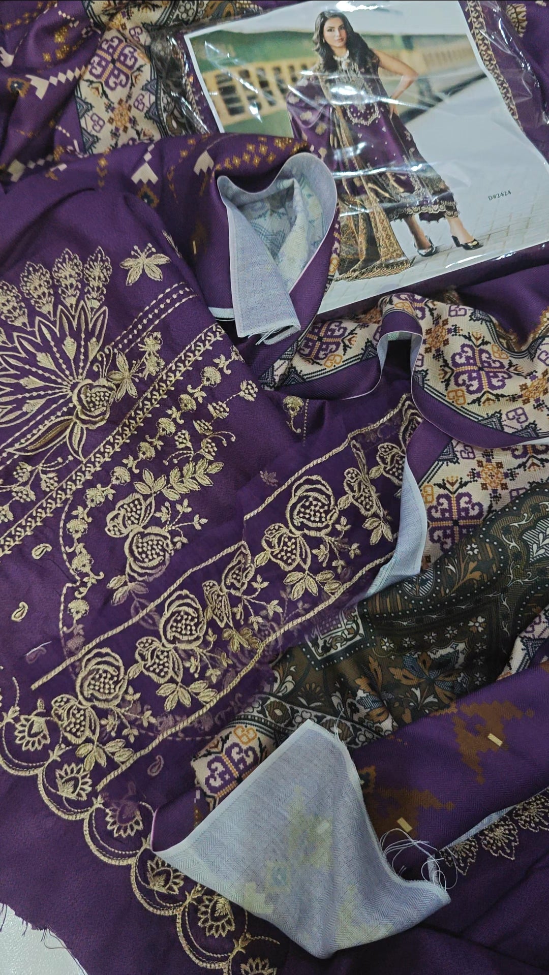 EMAN ADEEL DHANAK MARINA 3 PIECE