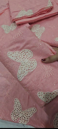 Butterfly pink  lawn🩷 chikhhds546b7
