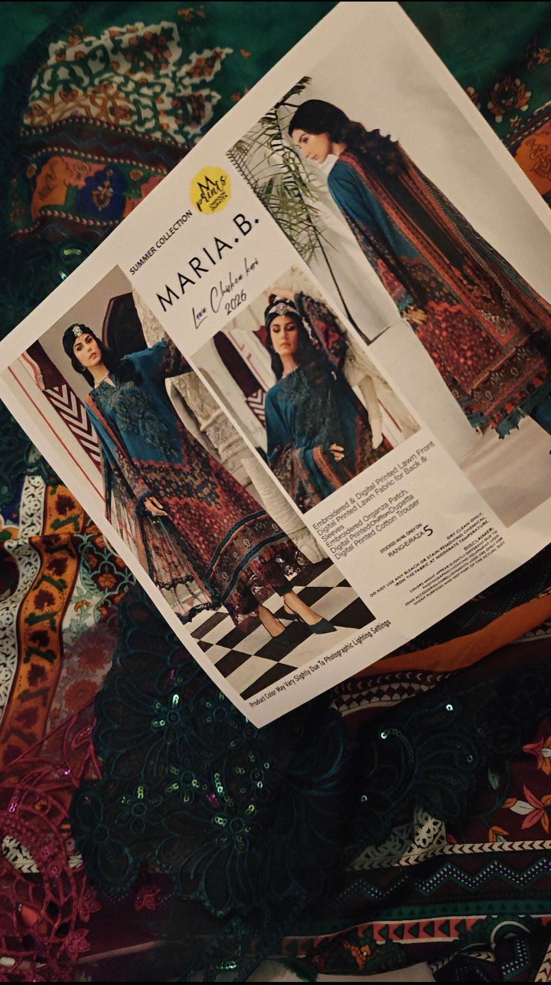 MARIA.B LAWN PRINTED 3 PIECE ARTICLE VX8GUAK