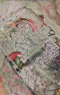 MARIA.B LAWN 3PIECE CHICKENKARI PRINTED GERy DECENT 27CHEAJP