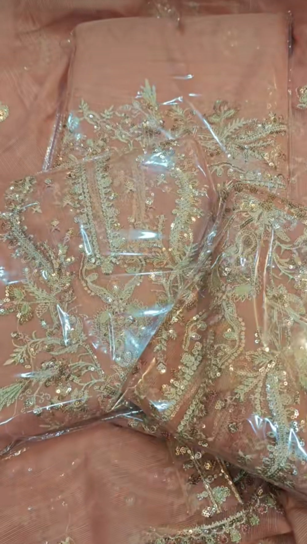 KHADDINET PINK FANCY EMBROIDERED DRSSI4UR74