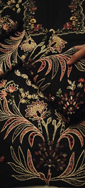Ethnic black SUIT 009988