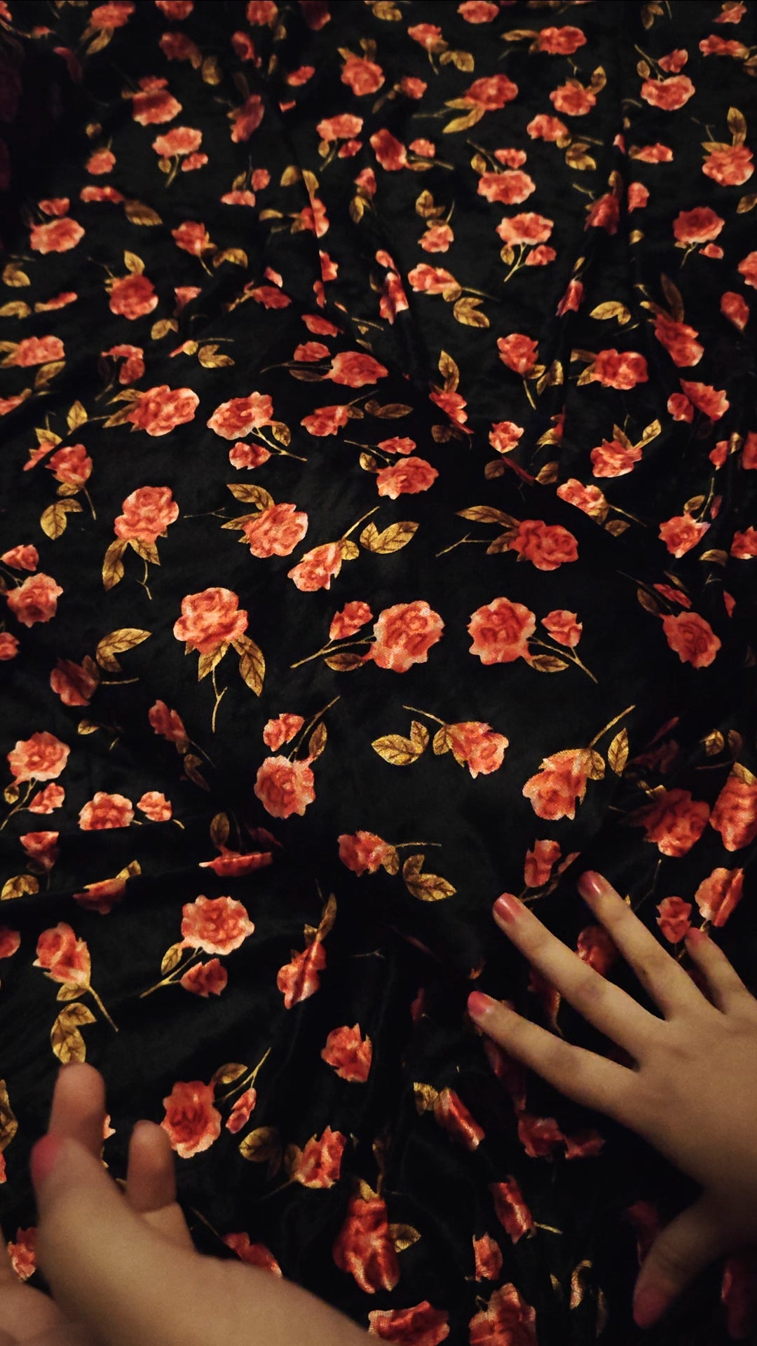 PRINTED VELVET 2 PIECE ARTICLE FF2O19