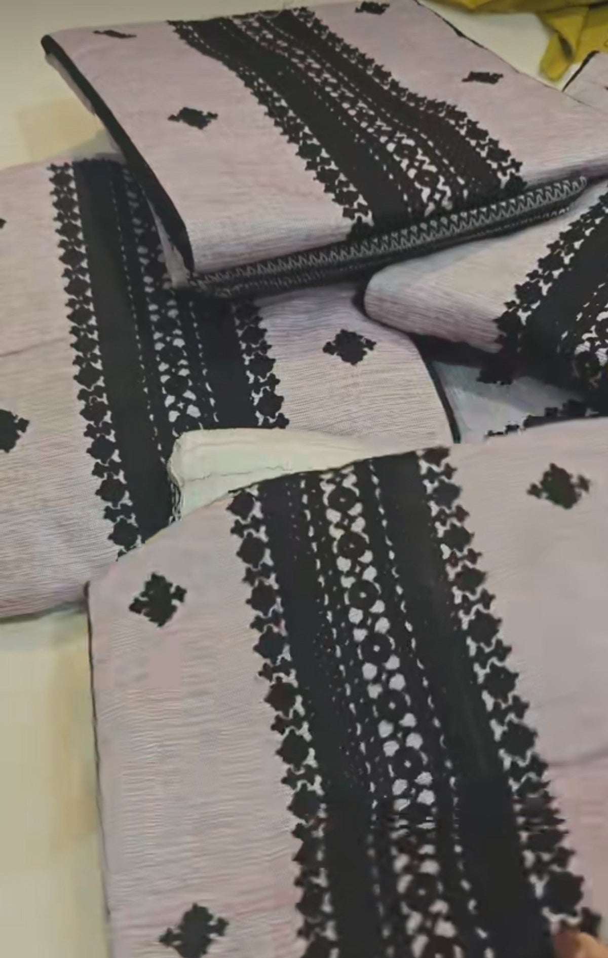 SHAMRAY WINTER FABRIC 3PIECE ARTICLE AII OVER EMBROIDERED P89IG59GLALIC