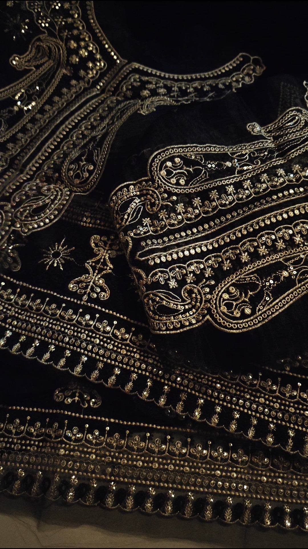 MARIA B VELVET SHIRT BLAC5268