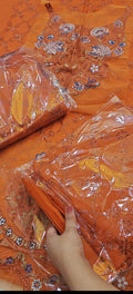 MARIA B CHICKENKARI RUST LUX736981R