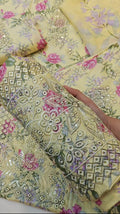 LAWN EMBROIDERED 3 PIECE ARTICLE J83KXN09