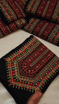 MULTANI VELVET PALLO LINE DUPPATA 3 PIECE ARTICLE