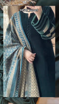 VELVET PLAIN 2 PIECE DRESS B8ZT