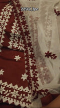 EMBROIDERED LAWN COTTON 3 PIECE ARTICLE TSCS5O