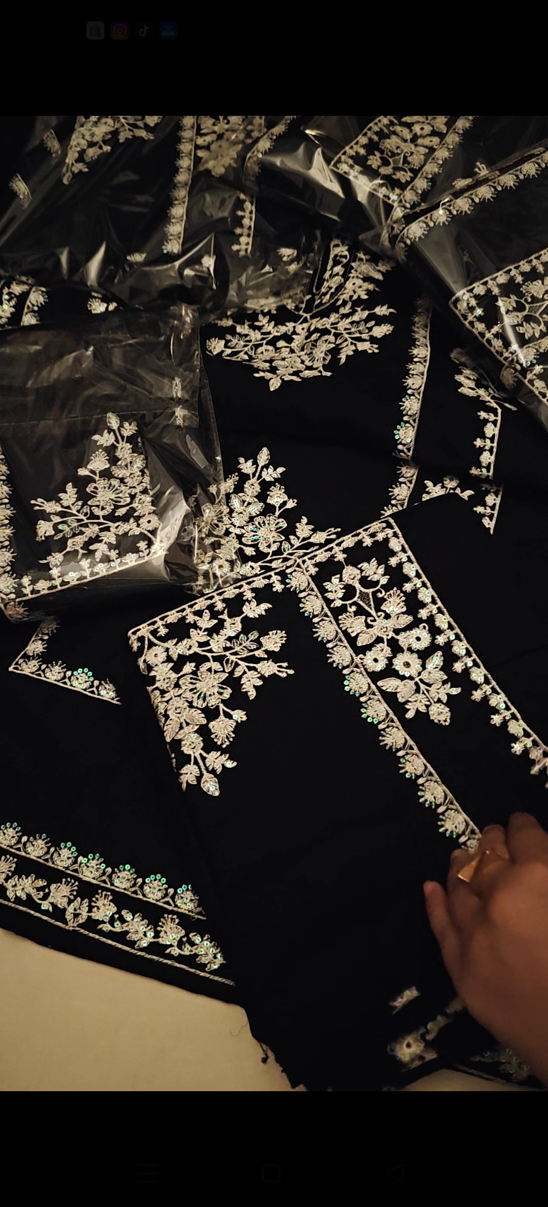 Social media viral dress black DHANAK 8666619soc