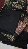 DHANAK 3 PIECE DRESS WITH BAROSHIA SHAWL MZK99