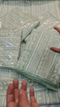 2 PIECE LUXURY ARTICLE WITH HEAVY EMBROIDERY YSHBS729