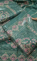 CHARIZMA 3PC ARTICLE DHANAK MARINA EMBROIDERED BASMENHIYOOUI