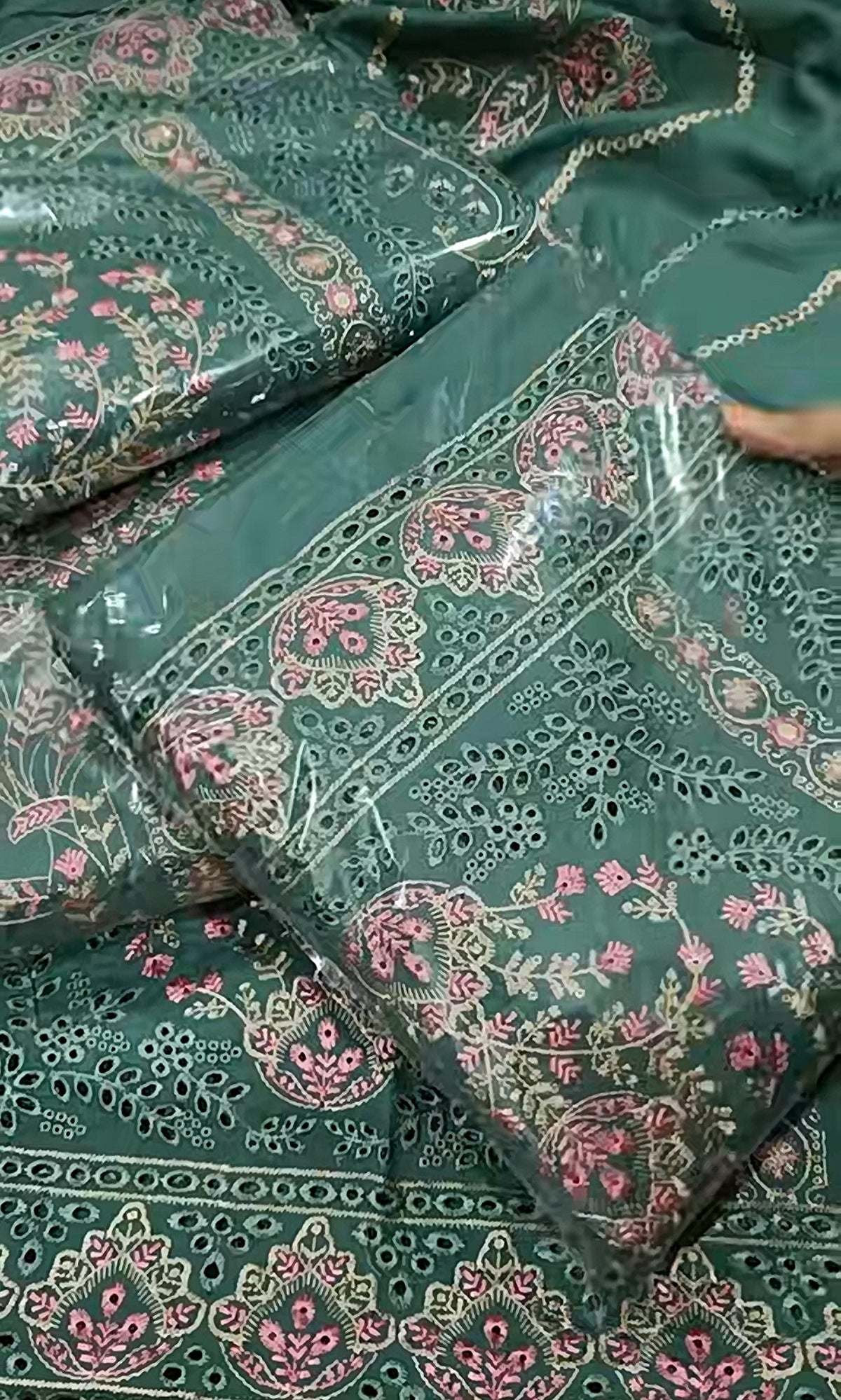 CHARIZMA 3PC ARTICLE DHANAK MARINA EMBROIDERED BASMENHIYOOUI