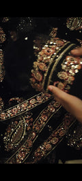 VELVET EMBROIDERY SHIRT ETHNIC WEDDING WEDS0182766629A