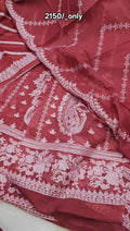 KHADI NET EMBROIDERED 2 PIECE ARTICLE KNE2PA