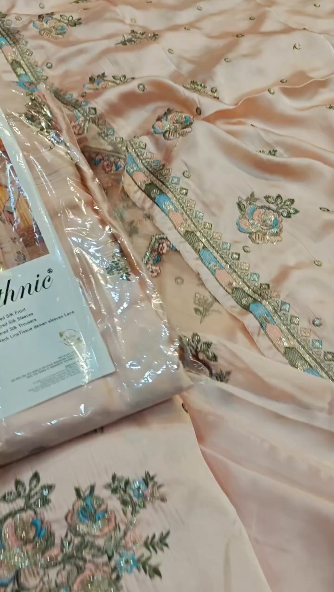 ETHNIC LAWN EMBROIDERED 2 PIECE ARTICLE UEY37N8302