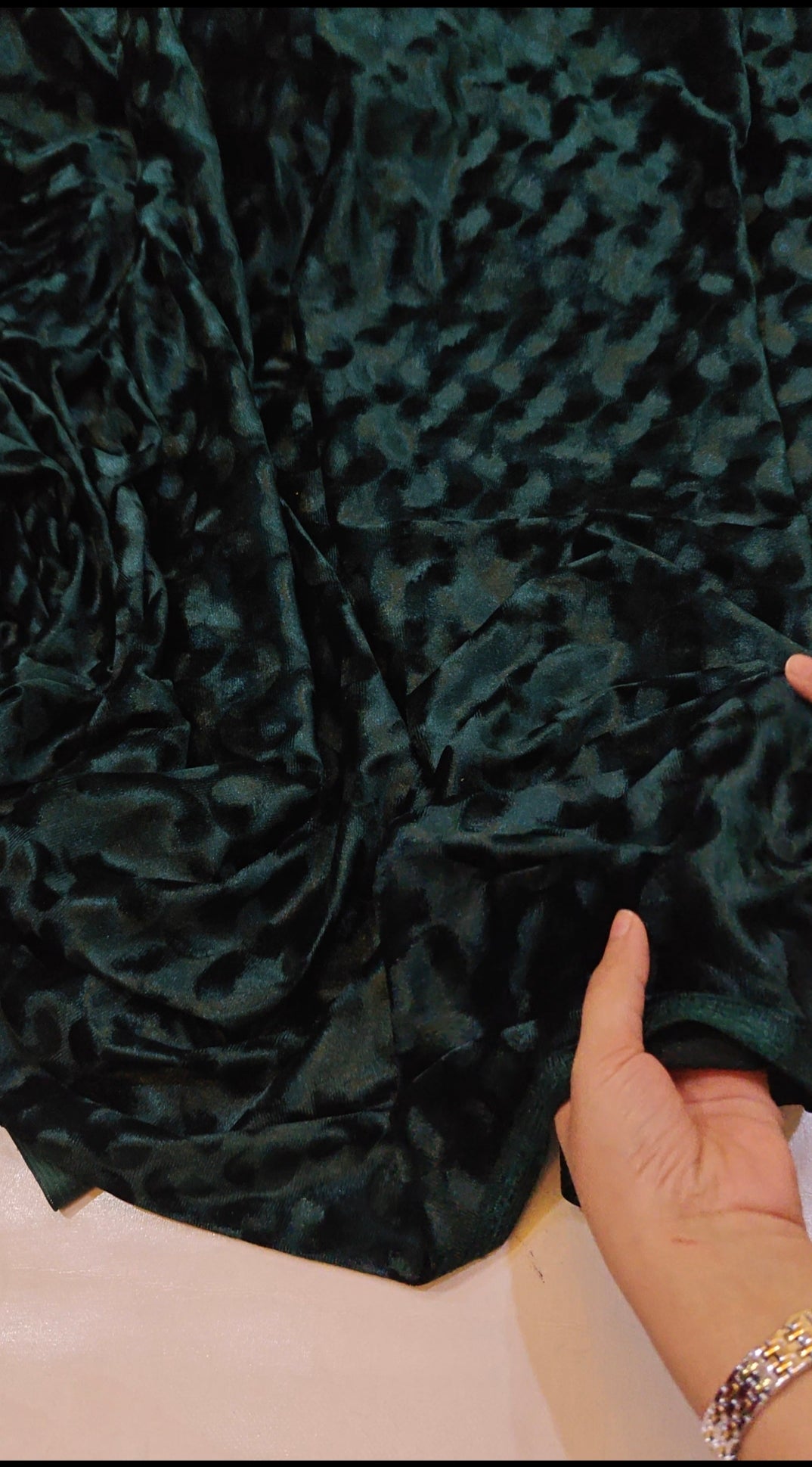 PLAIN VELVET 2 PIECE DRESS B99UF