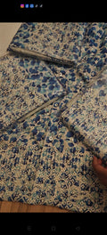 BINSAED LAWN 3PC BLUE & WHITE 900112002