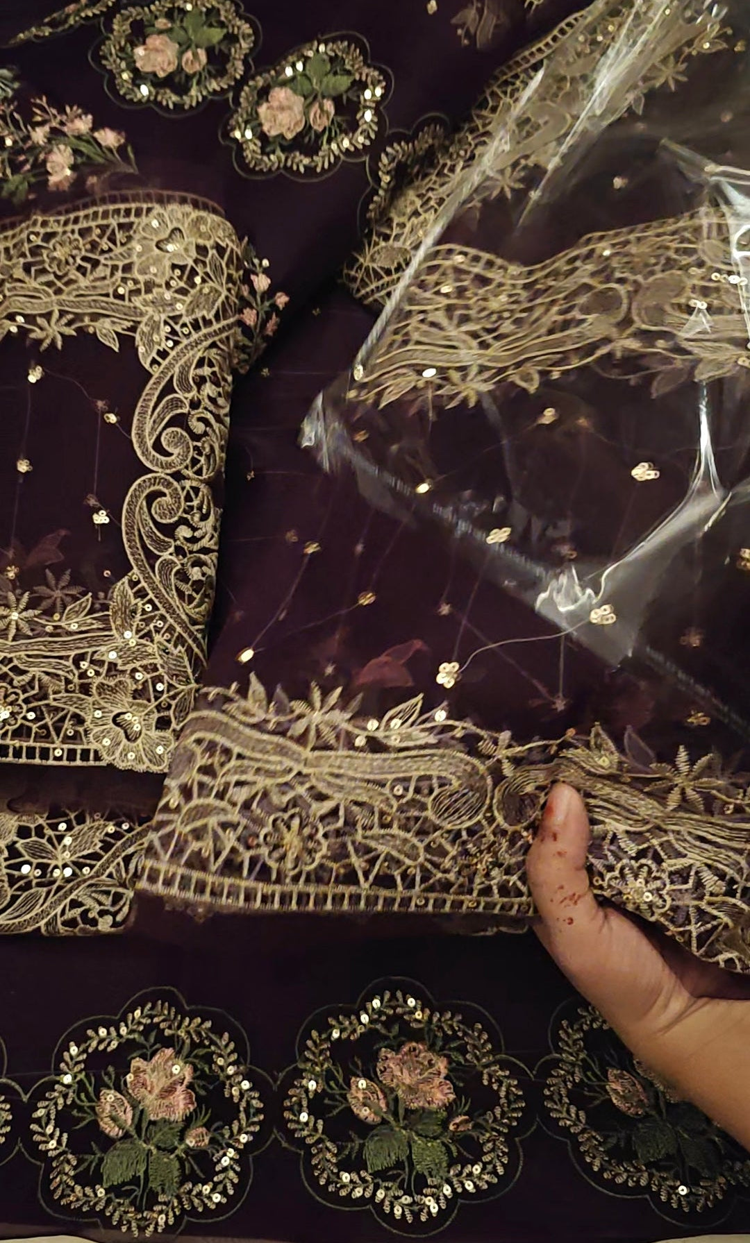 ETHNIC PLUM 2PC DEMANDING ARTICLE 414440UM