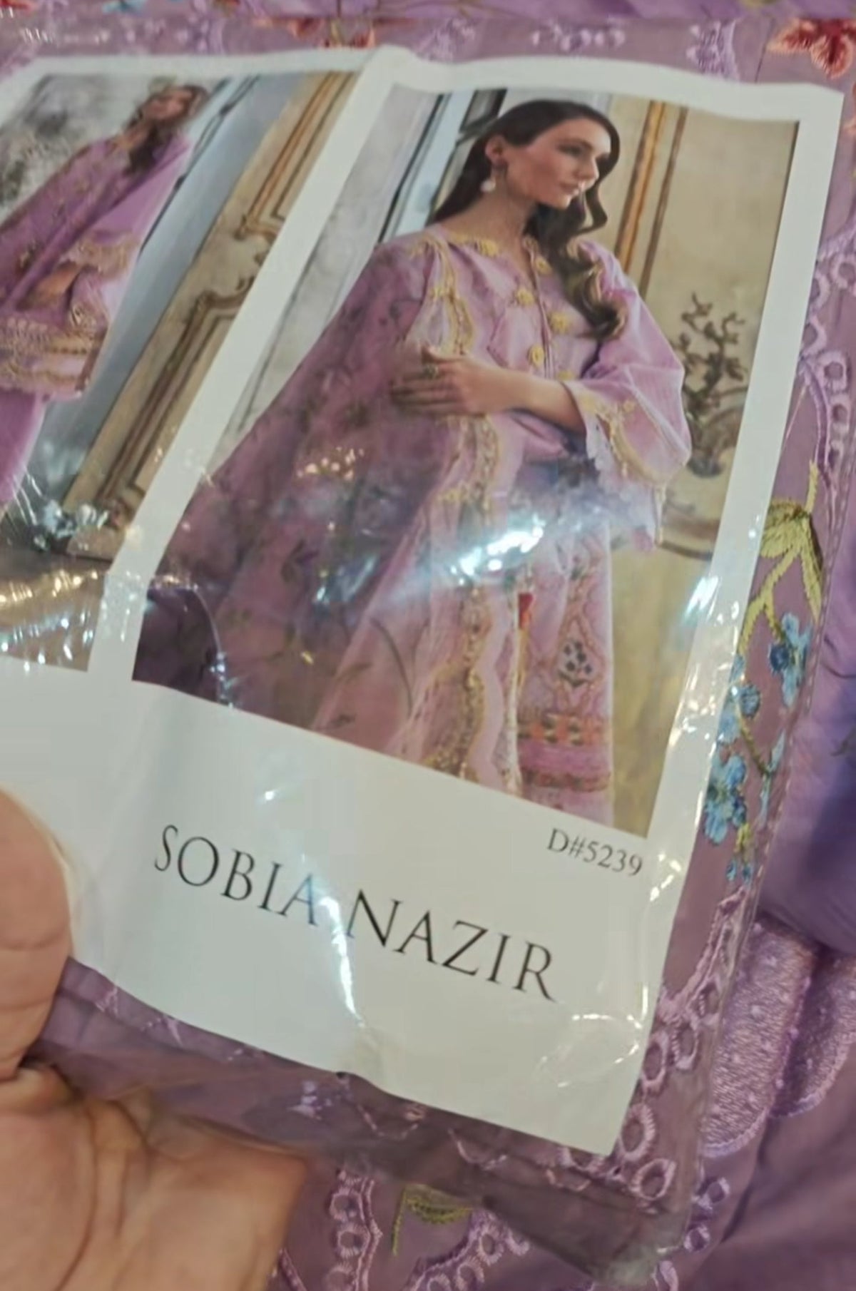 Lilic 3PC Article By Sobia Nazir Sob854tNr