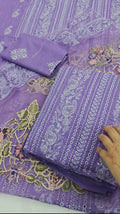 EMBROIDERED LAWN LUXURY 3 PIECE ARTICLE CZUD42VX