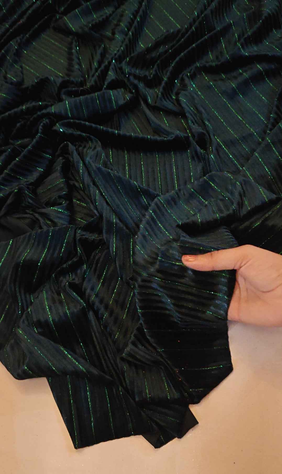 VELVET PLAIN 2 PIECE DRESS