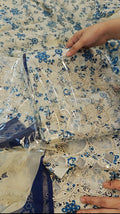 FAIZA SAQLAIN 3PC LAWN LAZER CHIKENKARI LAZER77555