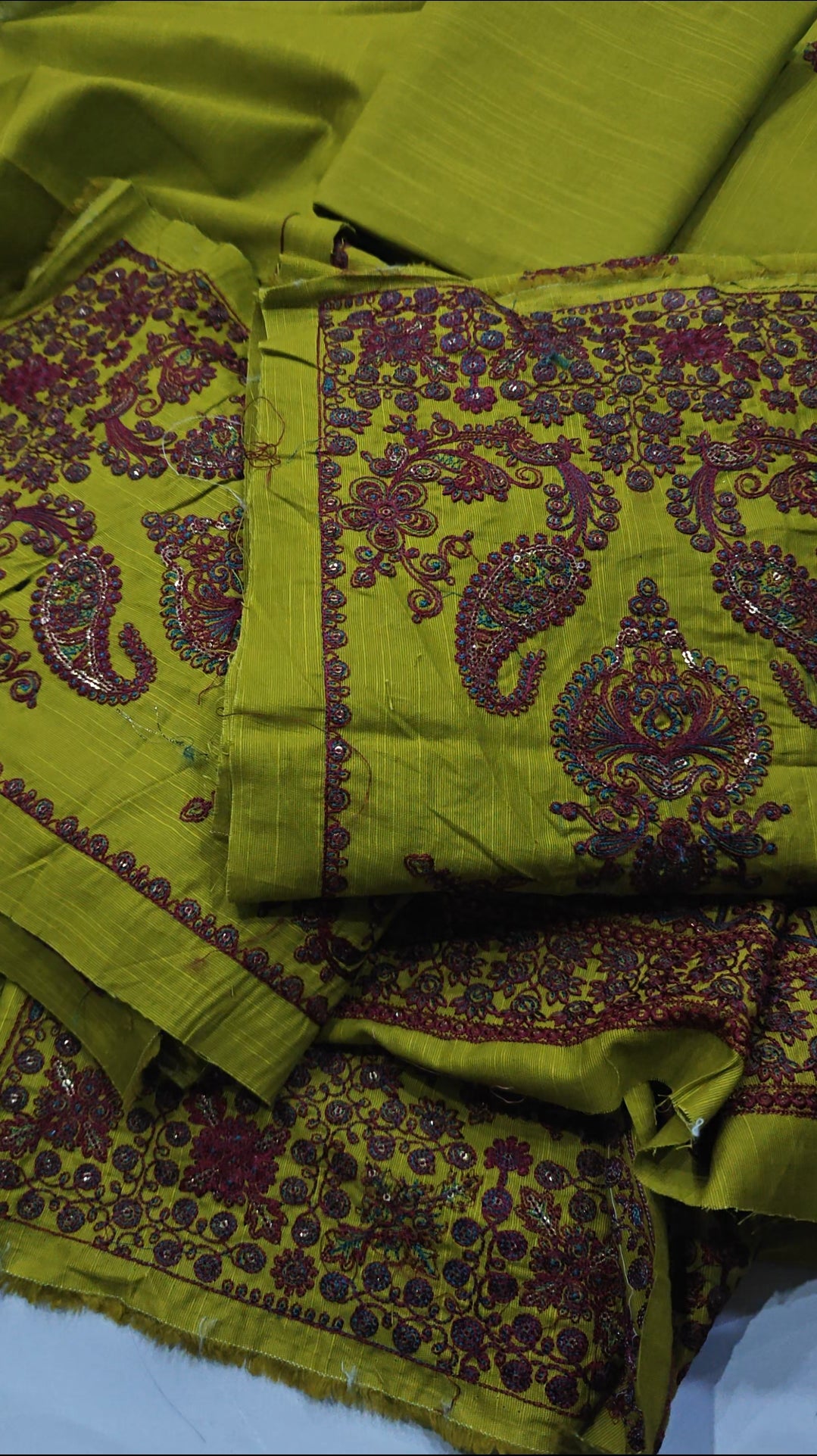 QALAMKAR KHADDAR EMBROIDERED 2 PIECE ARTICLE