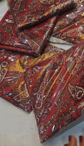 ALKARAM mehron printed jklds550077