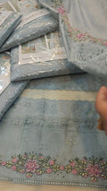 MARIA B LUXURY GREY SUIT WITH DECENT DUPATTA GRE62207766
