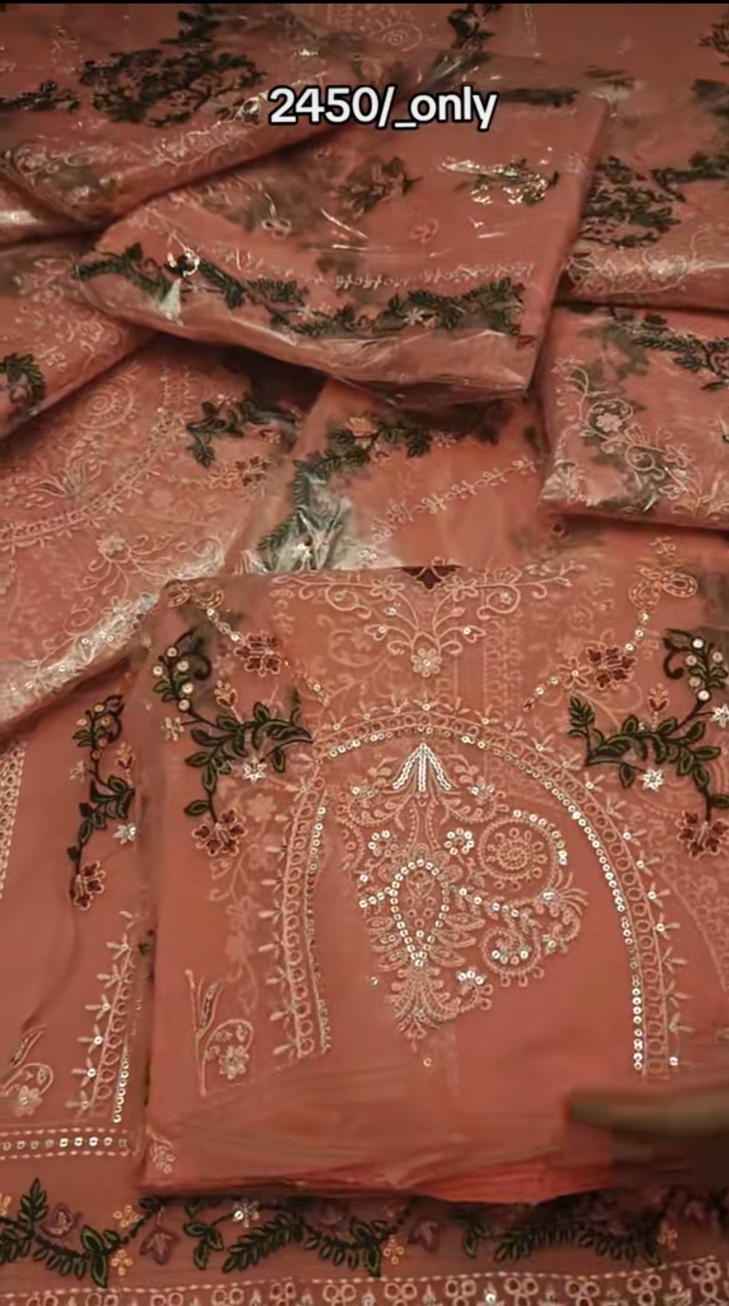 CHICKEN KARI EMBROIDERED 2PIECE LUXURY P43FUKHG9