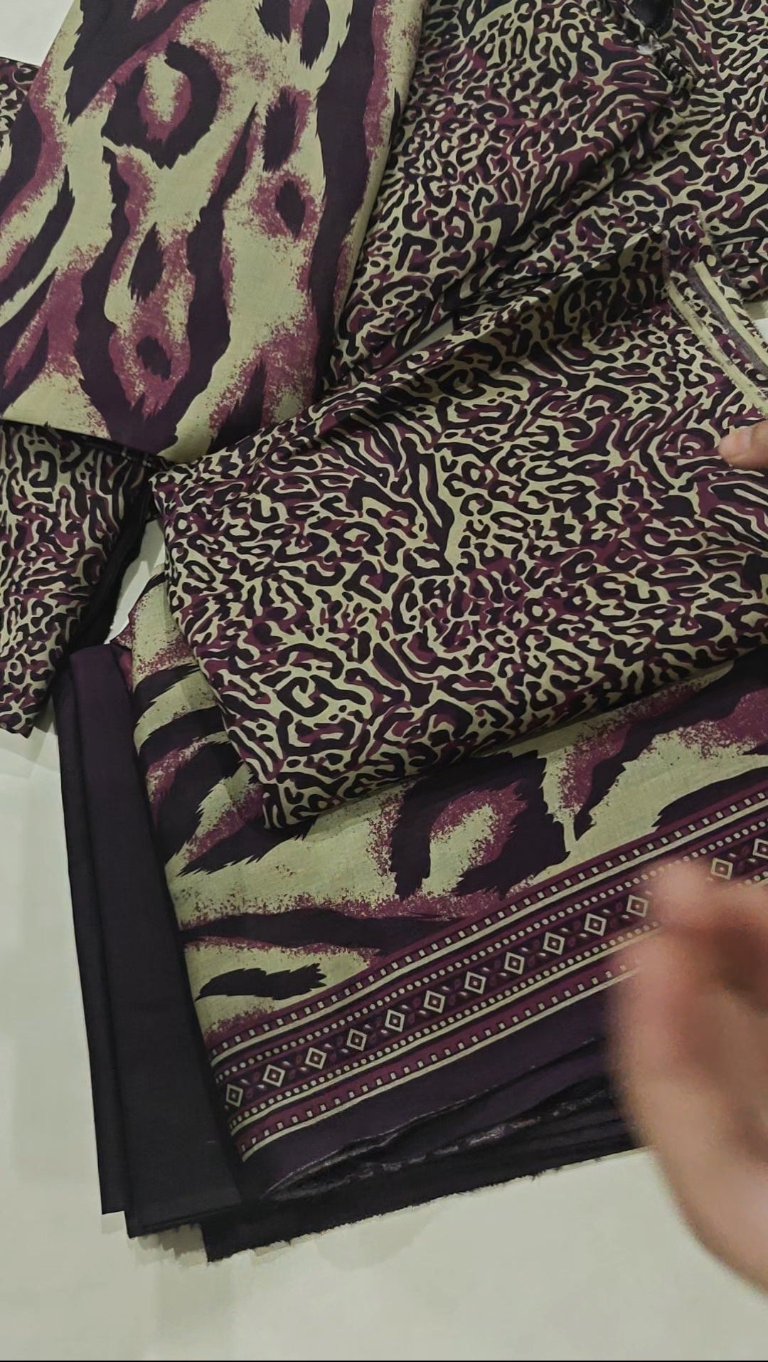 BINSAED 3PC LAWN PRINTED 12346549P