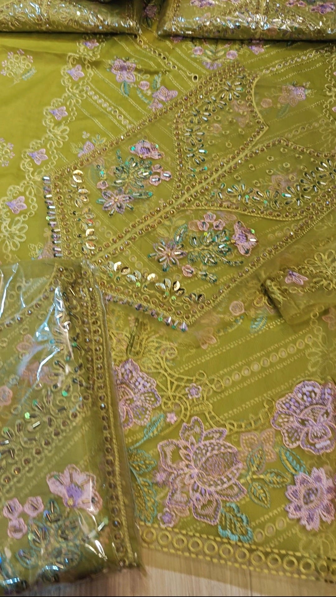 HAND MADE MARIA B LUXURY EID WEAR LUXURY DHANI066332
