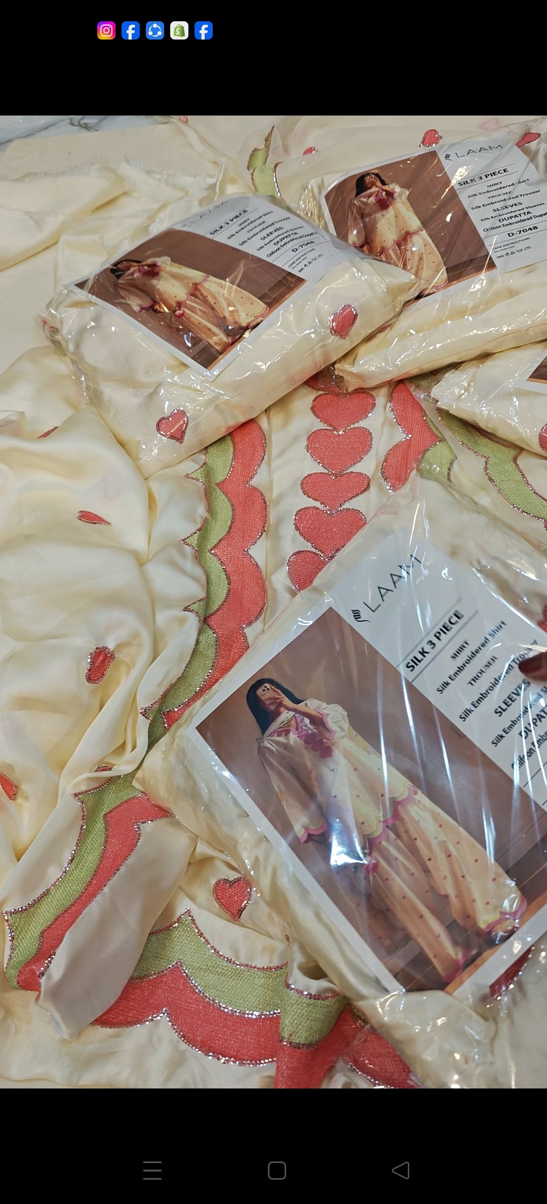 LAAM SILK 3PC EMBERODRY & HIGHLY DEMAND ARTICLE LAAM002211