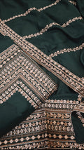DHANAK MARINA EMBROIDERED 3 PIECE DRESS