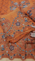 Maria b Rusty suit Luxury rust65412